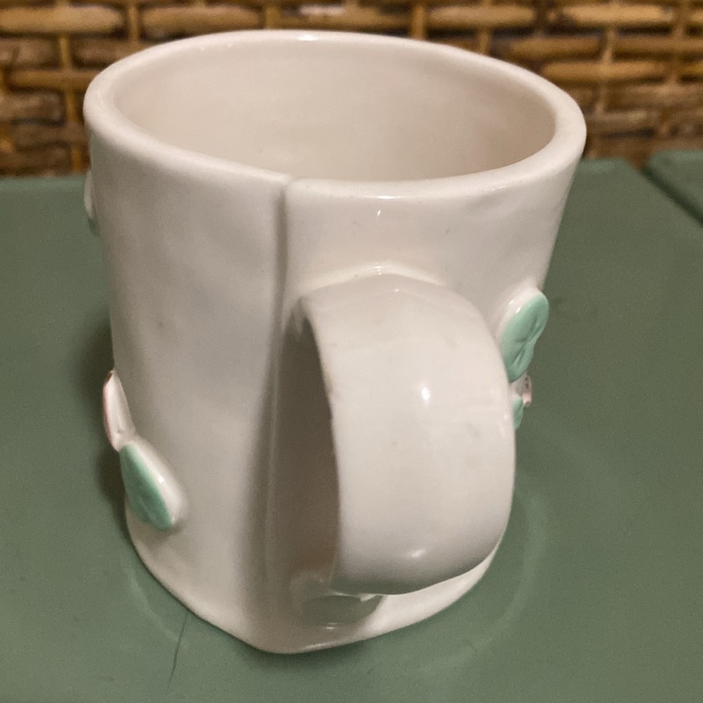 EUC Anthropologie Avril Mug Bird Vanessa Villarreal Ceramics Handpainted - Picture 2 of 7